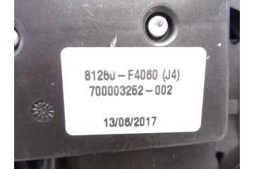 Luz interior, Toyota C-hr (X10) Hybrid Active 2018, 81260F4060