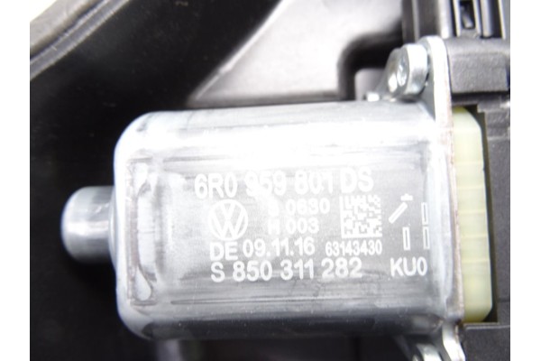 Elevalunas delantero izquierdo, Seat Ibiza (6P1) Reference 2017, 6R0959801DS usado 4