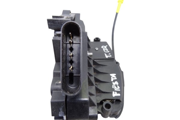 Cerradura puerta trasera izquierda, Ford Fiesta (CB1) Ambiente 2010, 8A6AA26413AF