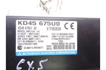 Módulo electrónico, Mazda CX-5 (Ke) Luxury 4WD 2013, KD45675U0