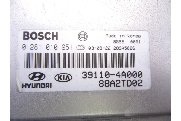 Centralita motor uce, Hyundai H-1 Starex () 2.5 Crdi 2005, 391104A000
