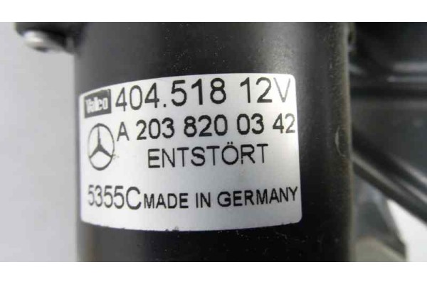 Motor limpia delantero, Mercedes-benz Clase C (Bm 203) Familiar C 220 T Cdi (la) (203.208) 2005, A2038200342