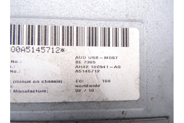 Módulo electrónico, Land Rover Range Rover Sport V6 Td Hse 2010, AH4218C941AG usado 4