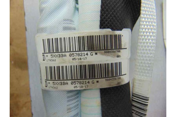 Airbag cortina delantero derecho, Citroen C4 Cactus Feel 2018, 9804358780 usado 4