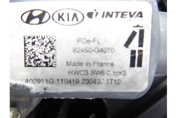 Elevalunas delantero izquierdo, Hyundai I30 (Pd) go!+ 2019, 82470G4140 usado 4