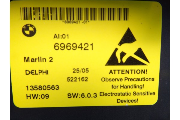 Módulo electrónico, BMW Serie 5 Berlina (E60) 525xi 2005, 6969421 usado 4