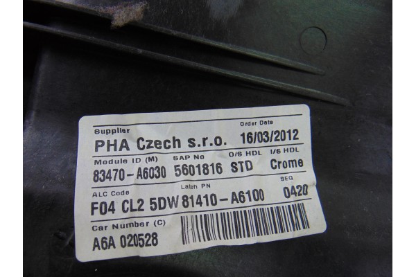 2 PIN ELEVALUNAS TRASERO IZQUIERDO HYUNDAI I30 (GD)