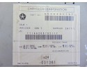 Sistema audio / radio cd, Jeep Grand Cherokee (Wh) 3.0 CRD Laredo 2007, 05064927AF