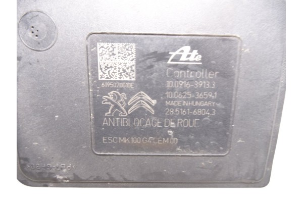 ABS, Citroen C-elysée Feel 2019, 9822654880 usado 4