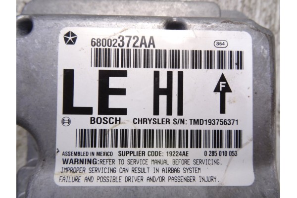 Centralita airbag, Chrysler 300C (Le/lx) 3.0 Crd 2009, 68002372AA