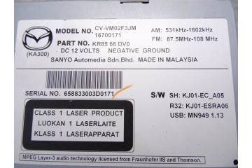 Sistema navegacion gps, Mazda CX-5 (Ke) Luxury 4WD 2013, CVVM02F3JM