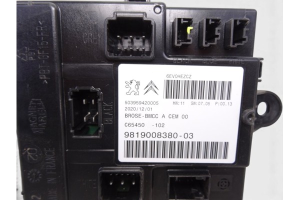 Módulo electrónico, Opel Grandland X 120 Aniversario 2021, 9819008380 usado 4
