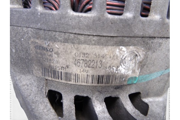 Alternador, Alfa Romeo 147 (190) 1.9 JTD Distinctive 2005, 46782213