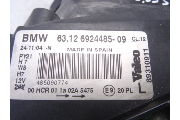Faro izquierdo, BMW Serie 1 Berlina (E81/E87) 116i 2004, 6924485 usado 4