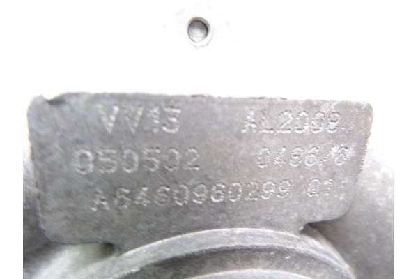 Turbocompresor, Mercedes-benz Vito Furgón (639) 109 CDI Compacto (639.601) 2005, A6460960299 usado 4