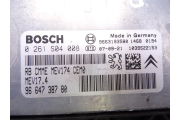 Centralita motor uce, Peugeot 207 Xs 2008, 9664738780