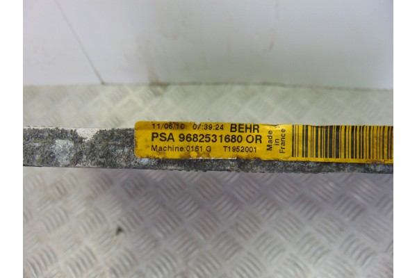 Condensador / radiador aire acondicionado, Citroen C4 Picasso Exclusive 2010, 9682531680 usado 5