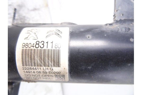 Amortiguador delantero izquierdo, Peugeot 208 Style 2014, 9804831180 usado 4