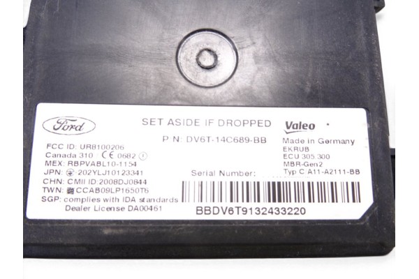 Módulo electrónico, Ford Kuga (Cbs) Titanium 2013, DV6T14C689BB