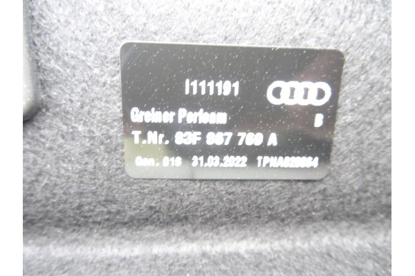 Bandeja trasera, Audi Q3 (F3B) 35 TDI S line 2022, 83F867769A
