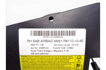 Airbag lateral derecho, Ford Focus Sportbreak (Cew) Trend 2021, AM51R611D10AE