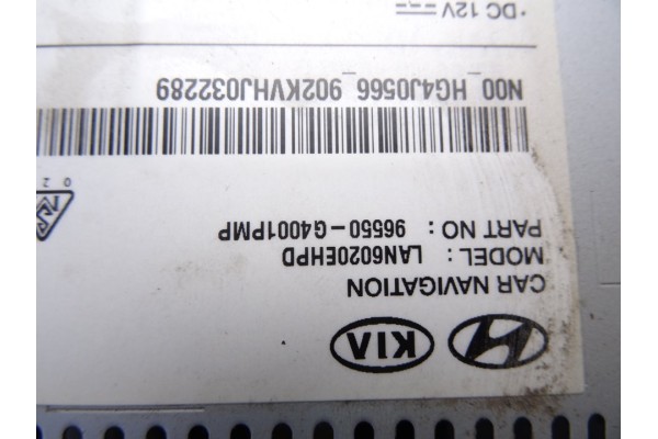 Sistema navegacion gps, Hyundai I30 (Pd) go!+ 2019, 96550G4001P