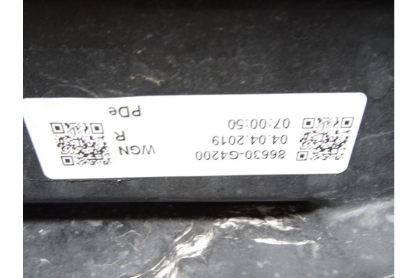 Refuerzo paragolpes trasero, Hyundai I30 (Pd) go!+ 2019, 86630G4200 usado 4
