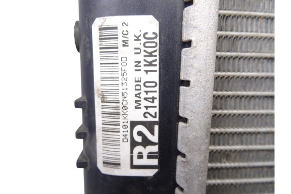 Radiador agua, Nissan Pulsar (C13M) Acenta 2015, 214101KK0C