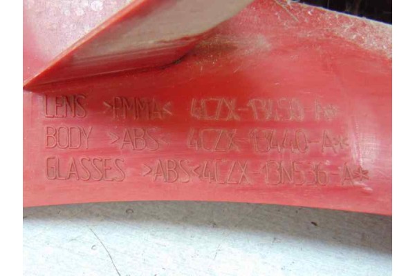Piloto trasero derecho, Citroen C4 Berlina Collection 2005, 9655863980 usado 5