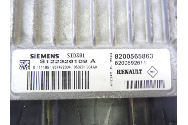 Centralita motor uce, Renault Scenic Ii (Jm) Authentique 2006, 8200565863