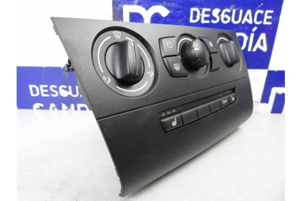 Mando climatizador, BMW Serie 1 Berlina (E81/E87) 118d, 64119168116 usado 5
