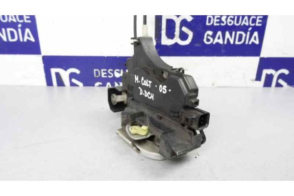Cerradura puerta delantera derecha, Mitsubishi Colt CZ3 Berl. 3 (Z30) 1.5 DI-D Instyle 2007