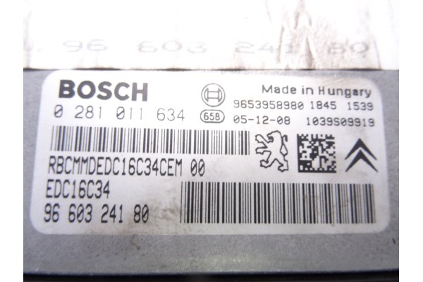 Centralita motor uce, Peugeot 307 Berlina (S2) X-Line 2026, 9660324180