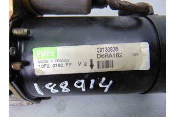 Motor arranque, Opel Corsa C Club 2002, 09130838