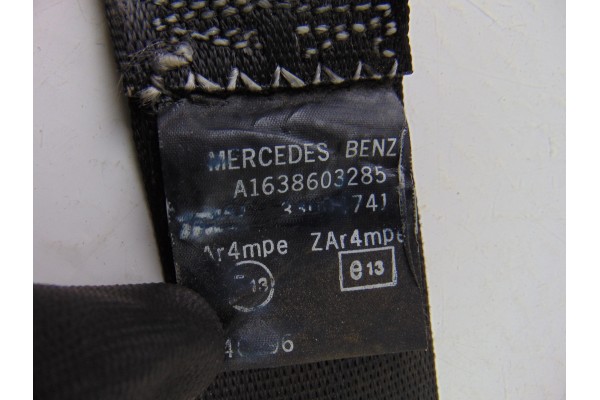 Cinturon seguridad delantero derecho, Mercedes-benz Clase Ml (Bm 163) 270 Cdi (163.113) 2003, 33015864A