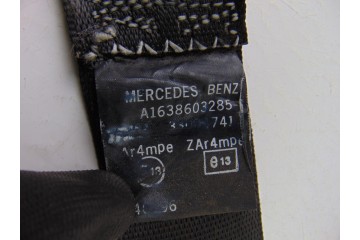 Cinturon seguridad delantero derecho, Mercedes-benz Clase Ml (Bm 163) 270 Cdi (163.113) 2003, 33015864A