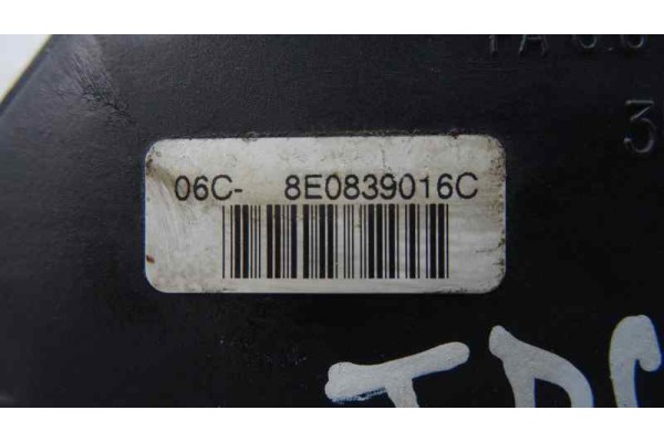 Cerradura puerta trasera derecha, Audi A4 Avant (8E) 2.5 TDI (120kW) 2003, 8E0839016C