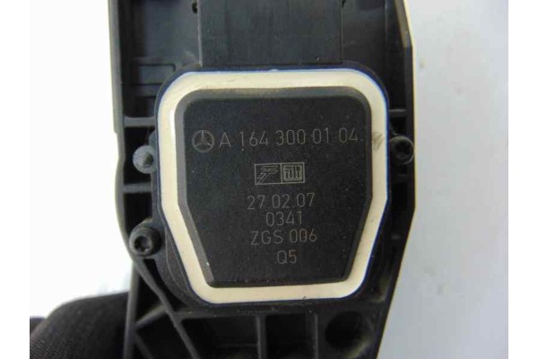 Potenciometro pedal, Mercedes-benz Clase Ml (Bm 164) 320 CDI 4M Edition 10 2007, A1643000104