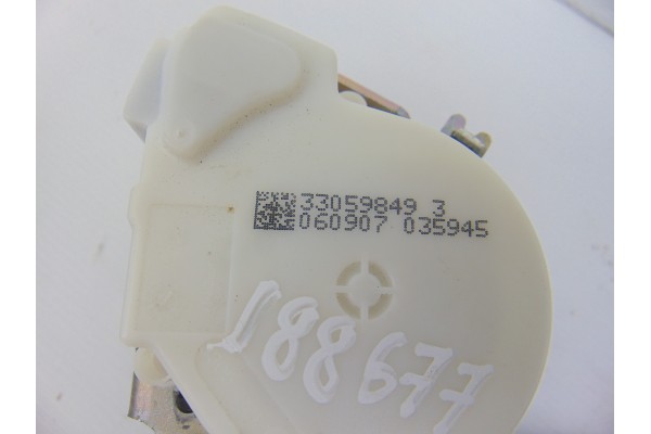 Cinturon seguridad delantero derecho, BMW Serie 1 Berlina (E81/E87) 118d 2007, 33059849 usado 5