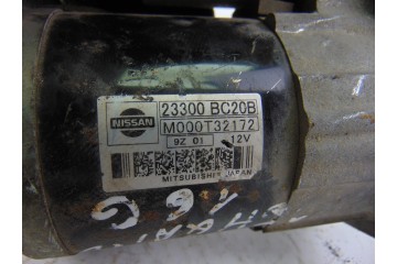 Motor arranque, Nissan Qashqai (J10) Acenta 2010, M000T32172
