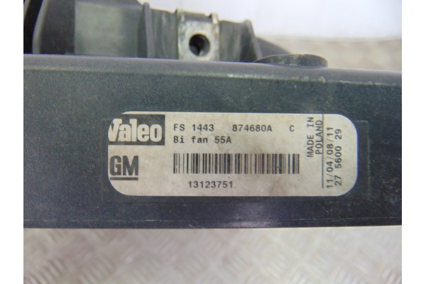 Electroventilador, Saab 9-3 Familiar Vector 2008, 13123751