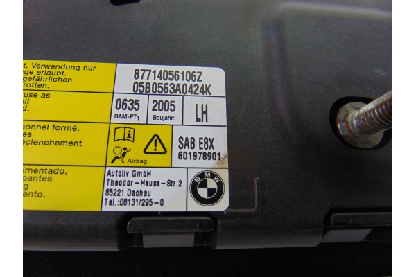 Airbag lateral izquierdo, BMW Serie 1 Berlina (E81/E87) 120d 2008, Asiento usado 5