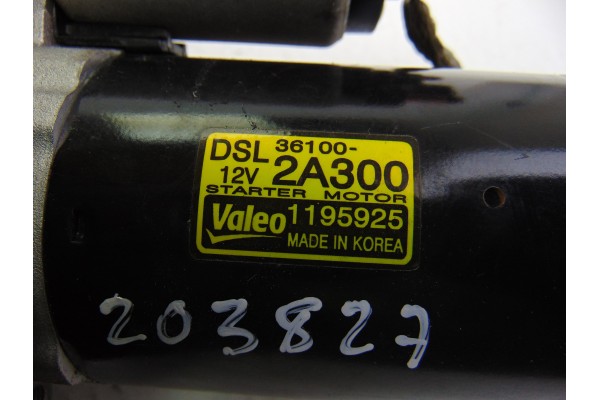 36100-2A300 MOTOR ARRANQUE KIA CEED (JD) Concept 2012 36100-2A300 203827 KIA - 4