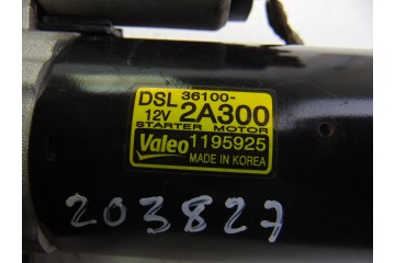 36100-2A300 MOTOR ARRANQUE KIA CEED (JD) Concept 2012 36100-2A300 203827 KIA - 4