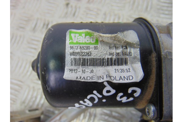 Motor limpia delantero, Citroen C3 Picasso Exclusive 2013 usado 5