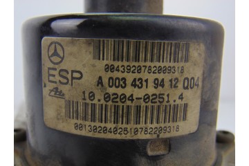 Abs, Mercedes-benz Clase C (Bm 203) Sportcoupe C 220 Cdi (203.706) 2004, A0034319412
