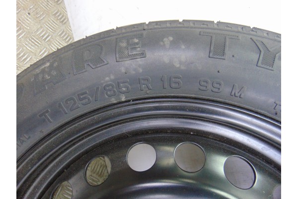 Neumatico repuesto, Volvo V50 Familiar D4 Kinetic 2011, T125/85R16