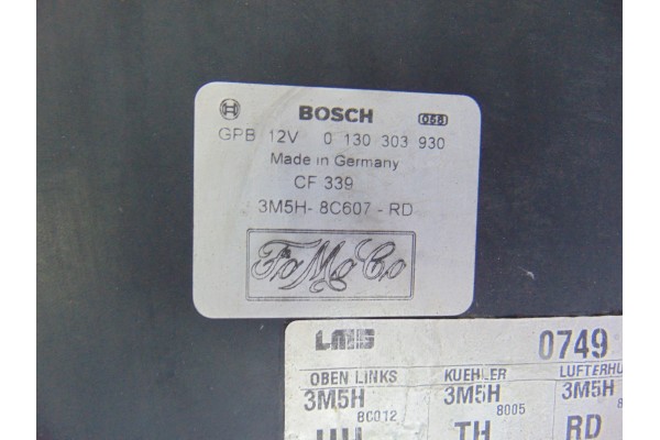 Electroventilador, Ford Focus C-max (CAP)(2003) Ambiente (D) 2004, 3M5H8C607RD