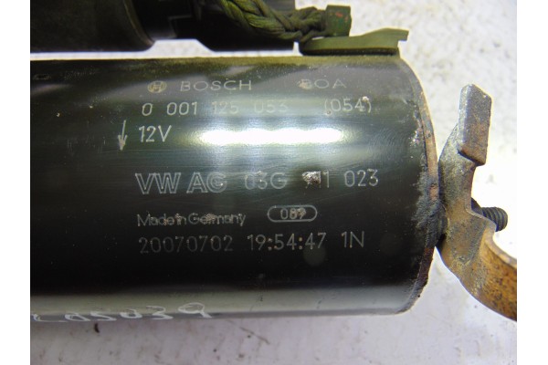 Motor arranque, Audi A6 Berlina (4F2) 2.0 Tdi, 03G911023