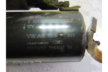 Motor arranque, Audi A6 Berlina (4F2) 2.0 Tdi, 03G911023